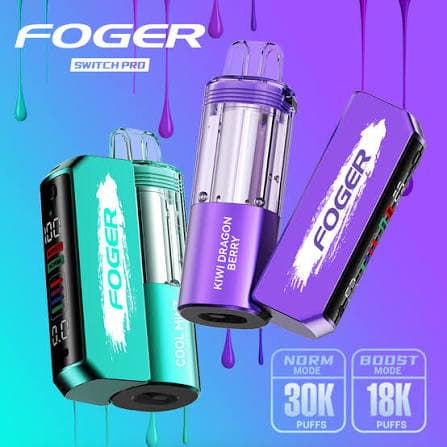 Foger Switch Pro 30k Disposable Nicotine Vape Kit (5%)
