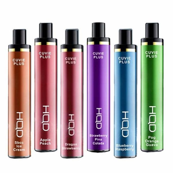 HQD Cuvie Plus 1200 Disposable Nicotine Vape (5%)